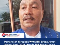 Pemerintah Terapkan WFH ASN Setiap Jumat Mulai 1 April 2026, Pemda SBB Belum Terima Surat Resmi   
