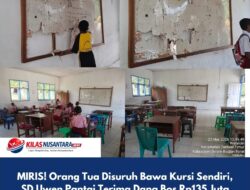 MIRIS! Orang Tua Disuruh Bawa Kursi Sendiri, SD Uwen Pantai Terima Dana Bos Rp135 Juta Tapi Sarana Rusak Parah
