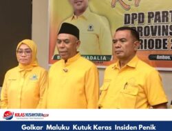 Golkar  Maluku  Kutuk Keras  Insiden Penikaman Ketua Golkar  Maluku Tenggara , Minta Polisi  Usut Tuntas