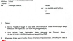 Gempar! Ditreskrimsus Polda Maluku Panggil Marsel Maspaitella Tarkait Kasus Dugaan Pemerasan Kades Tala 