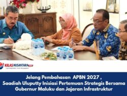 Jelang Pembahasan  APBN 2027 , Saadiah Uluputty Inisiasi Pertemuan Strategis Bersama Gubernur Maluku dan Jajaran Infrastruktur