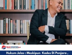 Hukum Jelas : Meskipun Kades Di Penjara , Desa Wajib Bayar Hutan Pekerjaan Lampu Jalan Manusa!