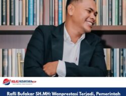Rafli Bufakar SH.MH: Wanprestasi Terjadi, Pemerintah Desa Manusa Wajib Bertanggung Jawab Atas Kerugian Pihak Kedua   