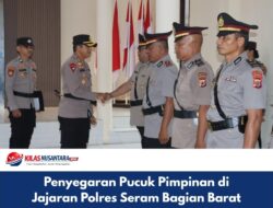 Penyegaran Pucuk Pimpinan di Jajaran Polres Seram Bagian Barat