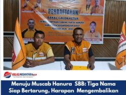 Menuju Muscab Hanura SBB: Tiga Nama Siap Bertarung, Harapan Mengembalikan Kejayaan Masa Lalu   