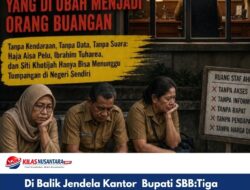 Di Balik Jendela Kantor Bupati SBB:Tiga Staf Ahli Bupati Yang Di Ubah Menjadi Orang Buangan