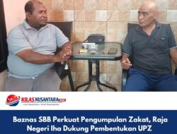 Baznas SBB Perkuat Pengumpulan Zakat, Raja Negeri Iha Dukung Pembentukan UPZ