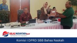 Komisi I DPRD SBB Bahas Naskah Akademik Raperda Zakat, Dorong Penguatan Pengelolaan Dana Umat