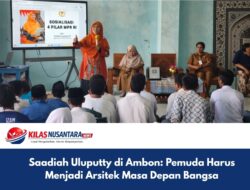 Saadiah Uluputty di Ambon: Pemuda Harus Menjadi Arsitek Masa Depan Bangsa