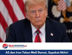 AS dan Iran Teken MoU Damai, Sepakat Akhiri Perang dan Buka Kembali Selat Hormuz