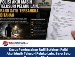 Kasus Pembacokan Rafli Bufakar: Polisi Akui Masih Telusuri Pelaku Lain, Baru Satu Tersangka Ditahan