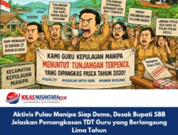 Aktivis Pulau Manipa Siap Demo, Desak Bupati SBB Jelaskan Pemangkasan TDT Guru yang Berlangsung Lima Tahun