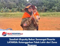 Saadiah Uluputty Bakar Semangat Peserta LATANSA: Ketangguhan Tidak Lahir dari Zona Nyaman