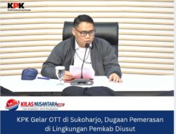 KPK Gelar OTT di Sukoharjo, Dugaan Pemerasan di Lingkungan Pemkab Diusut