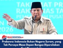 Prabowo: Indonesia Bukan Negara Suram, yang Tak Percaya Masa Depan Bangsa Dipersilakan Cari Negara Lain