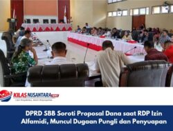 DPRD SBB Soroti Proposal Dana saat RDP Izin Alfamidi, Muncul Dugaan Pungli dan Penyuapan