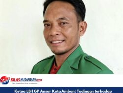 Ketua LBH GP Ansor Kota Ambon: Tudingan terhadap Sekda Maluku Soal Ganti Rugi Lahan Eks Dinkes Rp14 Miliar adalah Hoaks