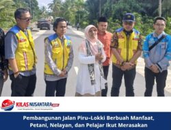 Pembangunan Jalan Piru–Lokki Berbuah Manfaat, Petani, Nelayan, dan Pelajar Ikut Merasakan