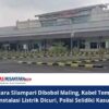 Bandara Silampari Dibobol Maling, Kabel Tembaga Instalasi Listrik Dicuri, Polisi Selidiki Kasus