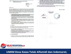 UMKM Desa Kawa Tolak Alfamidi dan Indomaret, Minta Pemda SBB Tidak Terbitkan Izin