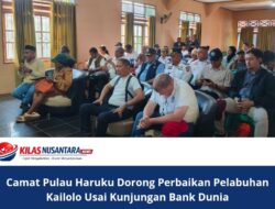 Camat Pulau Haruku Dorong Perbaikan Pelabuhan Kailolo Usai Kunjungan Bank Dunia