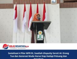Sosialisasi 4 Pilar MPR RI, Saadiah Uluputty Soroti AI: Orang Tua dan Generasi Muda Harus Siap Hadapi Peluang dan Ancaman
