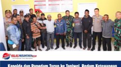 Kapolda dan Pangdam Turun ke Taniwel, Redam Ketegangan Lisabata-Patahuwe