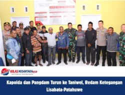 Kapolda dan Pangdam Turun ke Taniwel, Redam Ketegangan Lisabata-Patahuwe