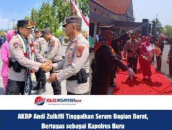 AKBP Andi Zulkifli Tinggalkan Seram Bagian Barat, Bertugas sebagai Kapolres Buru