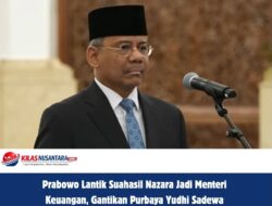 Prabowo Lantik Suahasil Nazara Jadi Menteri Keuangan, Gantikan Purbaya Yudhi Sadewa