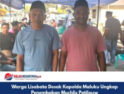 Warga Lisabata Desak Kapolda Maluku Ungkap Penembakan Muchlis Patilouw