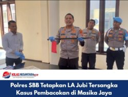 Polres SBB Tetapkan LA Jubi Tersangka Kasus Pembacokan di Masika Jaya