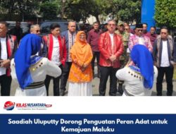 Saadiah Uluputty Dorong Penguatan Peran Adat untuk Kemajuan Maluku
