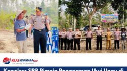 Kapolres SBB Pimpin Penanaman Uwi Ungu di Neniari, Dukung Ketahanan Pangan