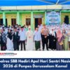 Kapolres SBB Hadiri Apel Hari Santri Nasional 2026 di Ponpes Darussalam Kamal