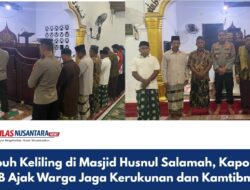 Subuh Keliling di Masjid Husnul Salamah, Kapolres SBB Ajak Warga Jaga Kerukunan dan Kamtibmas