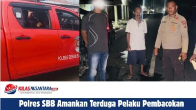 Sayuti Diduga Dibacok Tiga Kali, Kedua Tangannya Luka Parah; Polres SBB Amankan Terduga Pelaku